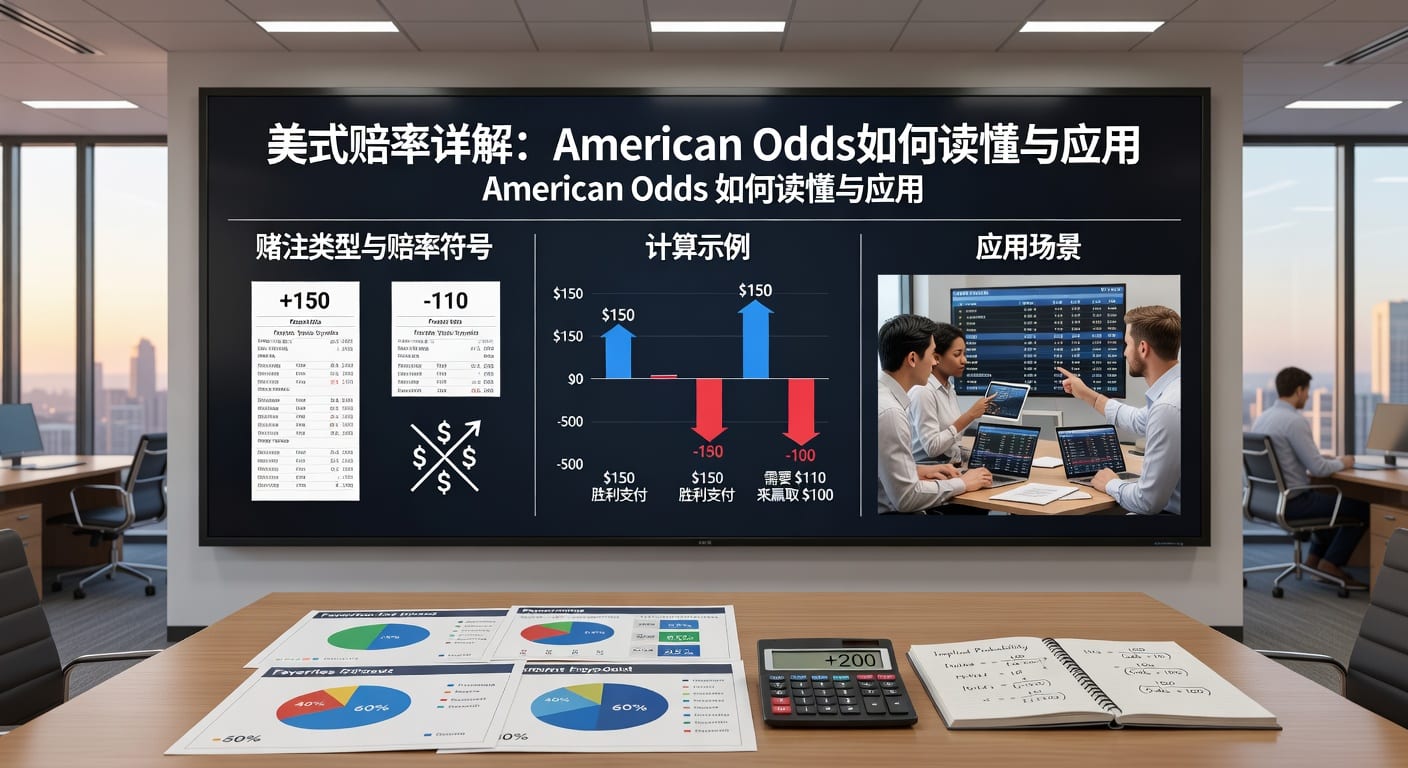美式赔率 American Odds：体育博彩核心玩法解析 | TopBall体育