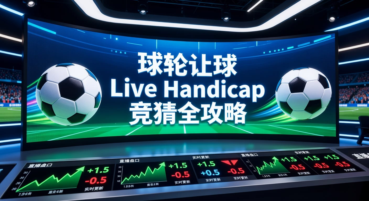 滚球让球 live handicap 实时盘口判断与投注技巧